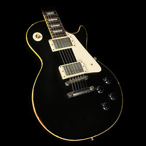 Used Gibson Custom CC 34 Blackburst 1960 Les Paul Guitar Ebony/Washed Cherry