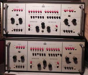 Klein & Hummel UE-100 Program equalizer, tube. Tested & working fine. PAIR Rare