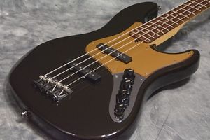 Fender American Deluxe Jazz Bass SCN Montego Black Electric Bass Free Shipping