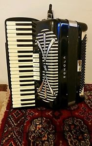 accordion sonola/s/s/5/hand.made reeds ex.condition
