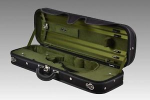 Negri Milano Plus Green Violin Case - WITH ANTI LOST SYSTEM