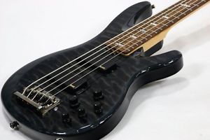 YAMAHA TRB1005J Translucent Black Used  Base Guitar 5-string Free Shipping EMS