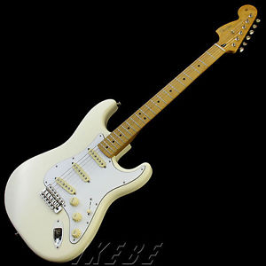 Fender MEX Jimi Hendrix Stratocaster (Olympic White) Electric Guitar F/S