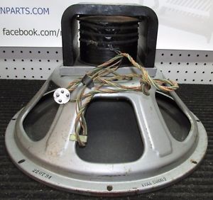 Vintage Jensen F15-LL C5600 Red Label 15" Field Coil EM Speaker Hi Fi LM Clean