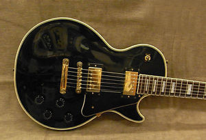 2000 Epiphone Les Paul Custom Model Electric Guitar Free Shipping Made in Japan