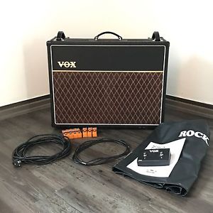 VOX AC30 C2 | Celestion Greenback | TAD Röhren | Fußschalter | Hülle