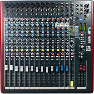 Allen & Heath ZED16FX Mixing Console with Effects ZED 16 16FX PA Mixer BRAND NEW