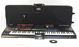 Roland Jupiter 80 76-Key Synthesizer w/ Gig Bag Version 2