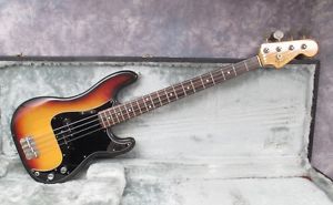1973 FENDER PRECISION - SUNBURST - ANDY BAXTER BASS & GUITARS LTD