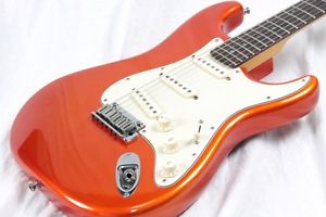 Fender USA American Deluxe Stratocaster Candy Tangerine/Rose Free Shipping
