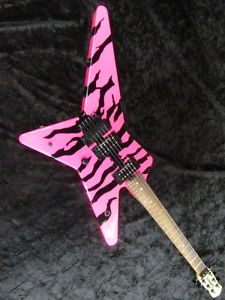 EDWARDS E-RS-160R Electric Guitar 6 Strings Pink Tiger 2015 w/ Soft Case