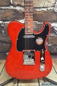 New Fender American Standard Telecaster Crimson Red Transparent PRICE DROP!