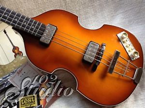 Hofner Limited 500/1 Vintage 62 WHP 3rd "Vintage Violin Finish" Electric Bass