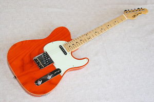 G&L ASAT CLASSIC CLEAR ORANGE W/ CUSTOM SHOP UPGRADES