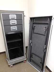 ProPak Custom ATA Case 66"h 25"w 35"d w/ Wheels