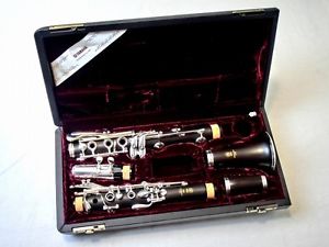 YAMAHA Wooden Clarinet 2015 Model "YCL-450" with Performance Set.