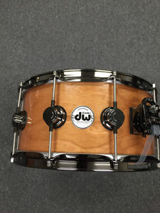 DW Drum Workshop Collectors 6.5x14 Cherry Mahogany w/ Blk Nickel Hdwr. $729.00