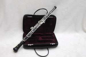 Yamaha Wood Oboe Model YOB-411, Full Range Conservatory with Left F key!