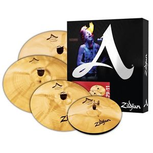 ZILDJIAN A Custom Cymbal Pack 14" HH, 16" CR, 20" Ride + FREE 18" CRASH *NEW*
