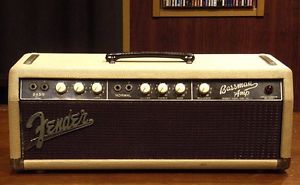 1961 Fender USA Bassman Head "Export Model" Guitar and Bass Amplifier Head Rare