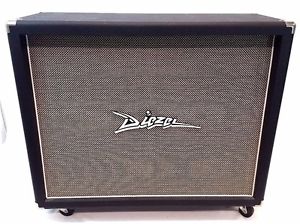 Diezel 2 x 12 Speaker Rear Unoaded Straight Cabinet 2x12 Cab w/ Casters MINT