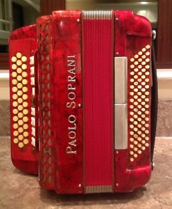 Paolo Soprani  3 Row Accordion