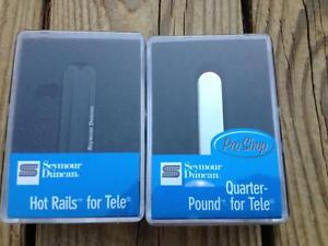NEW Seymour Duncan STHR-1B Hot Rails Lead Telecaster / STR-3 Quarter Pound Neck