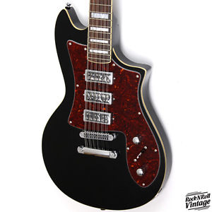 Hanson Ravenswood Guitars 12-String Black