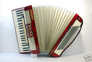 HORCH SUPERIOR FULL SIZE GERMAN PIANO ACCORDION 120 BASS NEAR MINT ACCORDEON
