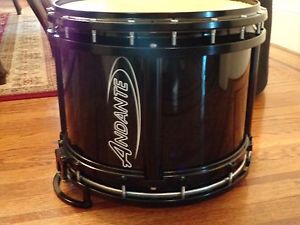 Andante Next Generation 14" Reactor Marching Snare Drum with Black Hardware