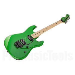 Charvel USA Custom Shop Strat HH FR -Slime Green reverse head *LIKE NEW* jackson