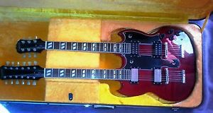 EPIPHONE G-1275 DOUBLE NECK SG "Limited Edition" Cherry Red (Bargin)