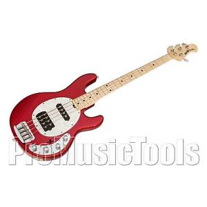 Music Man USA Stingray 4 HS PDN Cardinal Red Sparkle *NEW* limited edition bass
