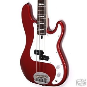 Lakland Skyline 44-64 Custom Candy Apple Metallic Red Bass with FREE CASE