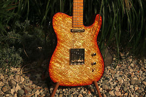 custom telecaster rare white gold abalone tele player Pearlvibe customshop
