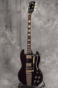 Edwards E-SG-110LT2 / VT Cherry Umeda Mahogany Body Used Electric Guitar Japan