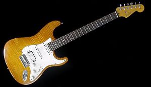 Fender Select Stratocaster HSS Tobacco Sunburst Electric Guitar 2012