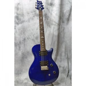 PRS Paul Reed Smith SE Singlecut Trem BirdInlay Royal Blue Used Electric Guitar