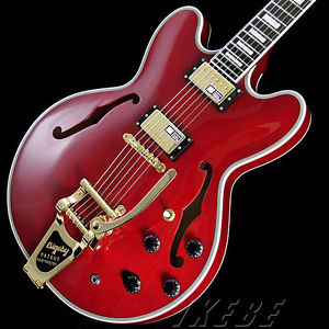 Edwards E-SA-168GJ (Cherry) New    w/ Hard case