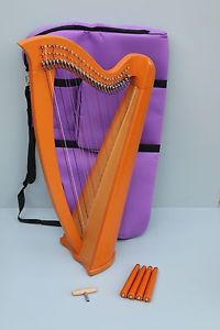 Saffron 27 Strings Lever Harp
