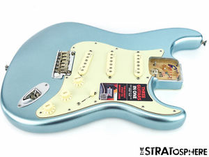 American Fender Deluxe PLUS Strat LOADED BODY USA Stratocaster Mystic Ice Blue