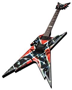 New Dean Dimebag Razorback  Rebel  w/Case Electric Guitar - Free Shipping!