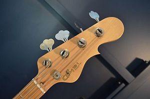 G&L SB-1 Electric Bass Guitar 1992 transparent blue ash