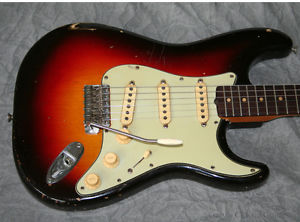1962 Fender Stratocaster, Sunburst, Slab board (#FEE0293)