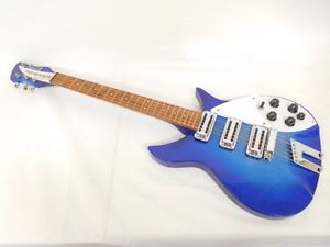 Rickenbacker 350 Blue USA Made Used Electric Guitar with Electric Case Japan F/S