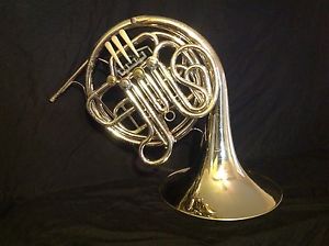 Vintage King 2270 Double French Horn in Nickel Silver