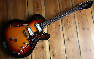 EXTREMELY RARE 1969 FRAMUS SORENTO 6 THINLINE ELECTRIC EINZELSTÜCK ONE OF A KIND