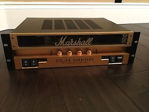 Marshall El34 100/100 Dual Monobloc Rack mount Power Amplifier