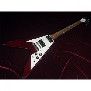 Edwards By ESP E-FV-120D Cherry Made 2012 Mahogany Body Used Electric Guitar JP