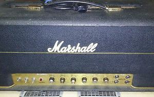 Vintage Marshall Head 1972 Super Lead/SB 100 W serial number SB / A6704 "D"